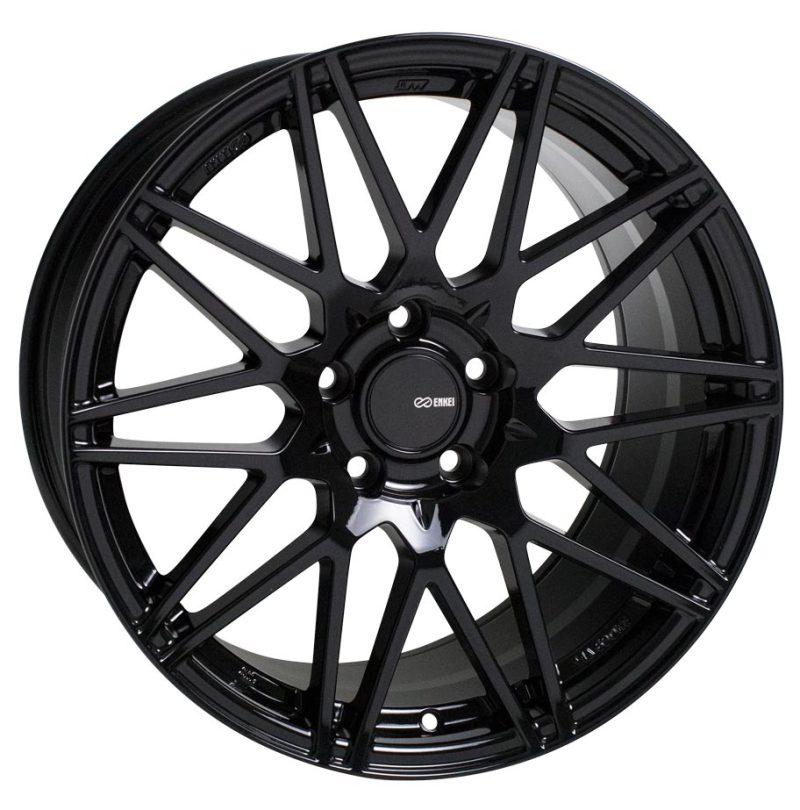 Enkei TMS 18x8 5x114.3 35mm Offset 72.6mm Bore Gloss Black Wheel