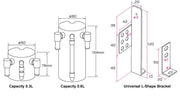 Cusco Misc 9mm OIL Catch CAN Univ.