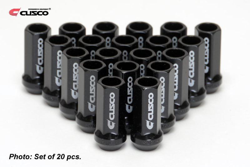 Cusco Universal Wheel Lug Nut Set M12 x P1.5mm - Black