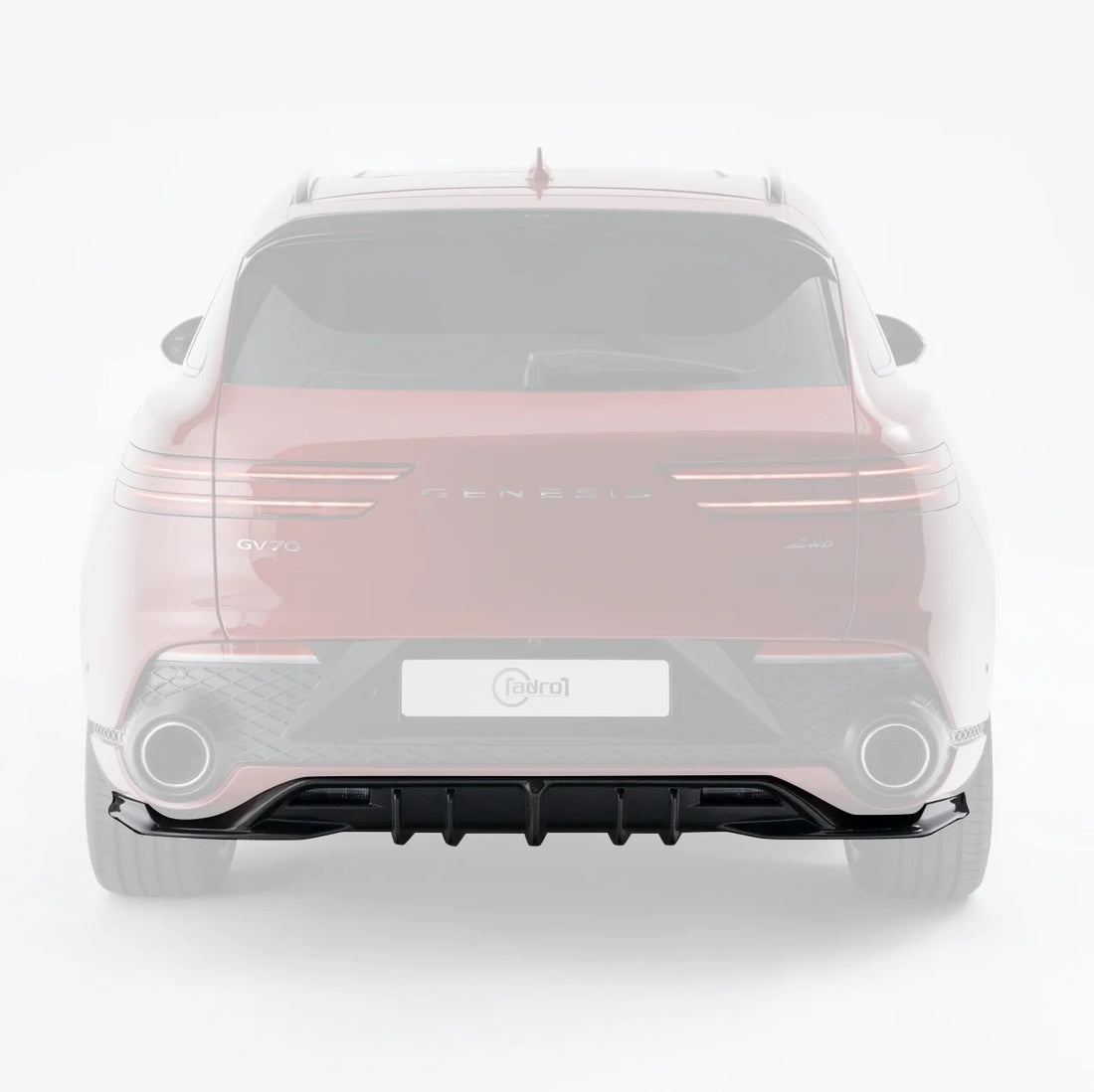 Genesis Gv70 Carbon Fiber Rear Diffuser