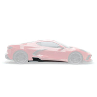 Adro Chevrolet Corvette C8 Prepreg Side Skirts