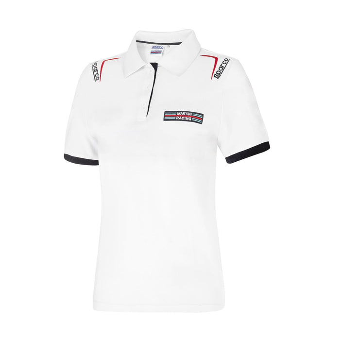 Sparco Polo Lady Corporate MED White