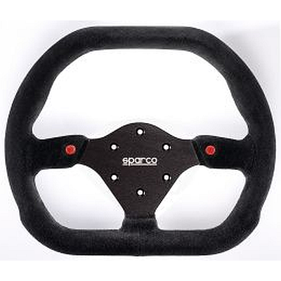 Sparco Steering Wheel 310X260 Suede Black