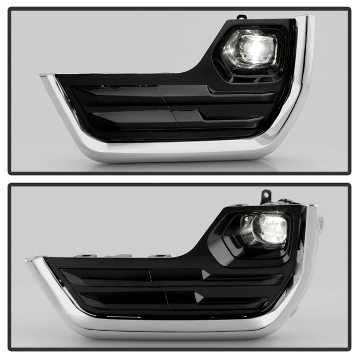 Spyder 22-24 GMC Terrain OEM LED Fog Lights w/Switch - Clear (FL-GTE18-C)