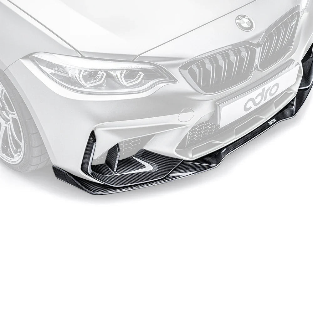 BMW F87 M2 Carbon Fiber Air Ducts + Front Lip Set