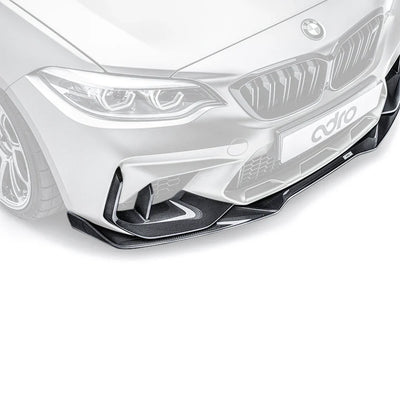 BMW F87 M2 Carbon Fiber Air Ducts + Front Lip Set