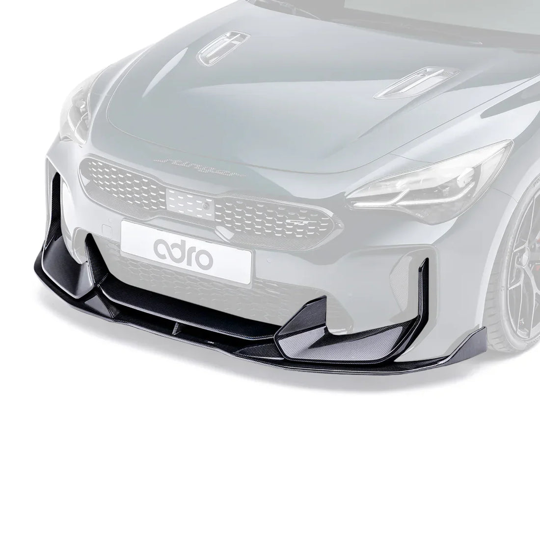 Kia Stinger (Final Edition) Carbon Fiber Upper + Lower Lip Set
