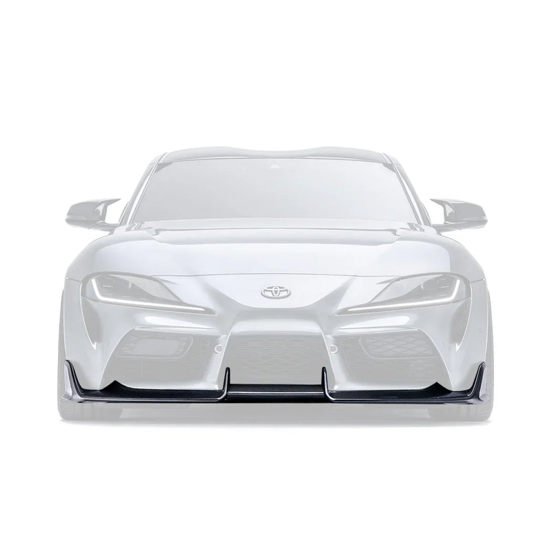 Adro Toyota GR Supra Carbon Fiber Front Lip (Stock Bumper)