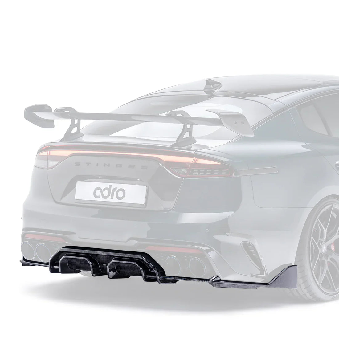 Kia Stinger (Final Edition) Carbon Fiber Rear Diffuser