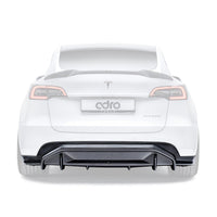 Tesla Model Y Carbon Fiber Rear Diffuser V2