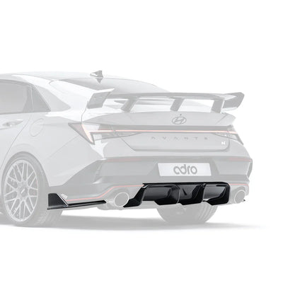 Hyundai Elantra N PE Carbon Fiber Rear Diffuser