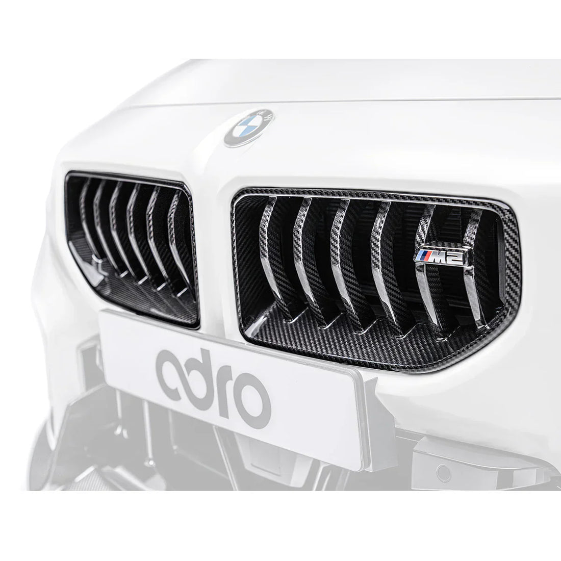 Adro BMW G87 M2 Prepreg Grille (Stock Bumper)