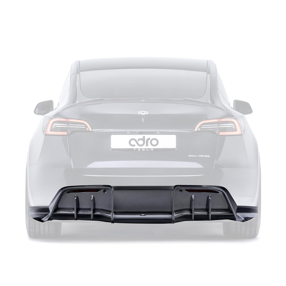 Tesla Model Y Prepreg Rear Diffuser V1