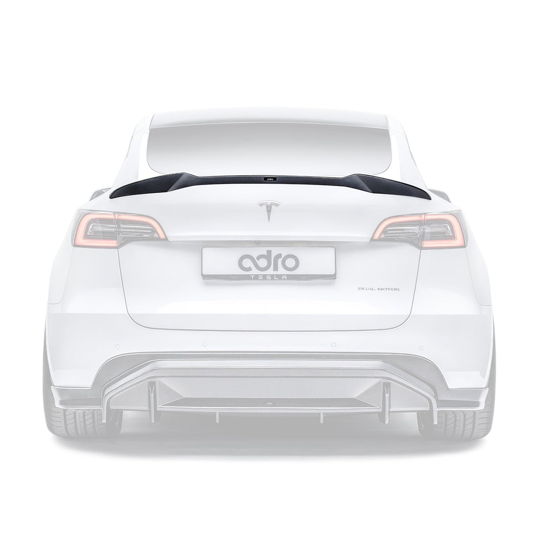 Tesla Model Y Carbon Fiber Spoiler V2