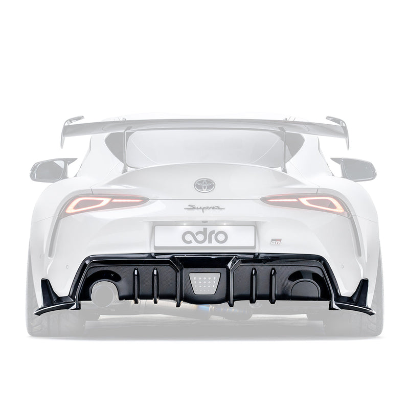 Toyota GR Supra Carbon Fiber Rear Diffuser