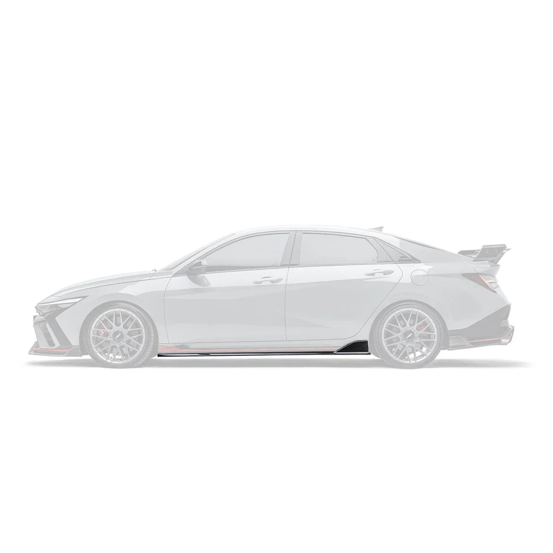 Adro Hyundai Elantra N PE Carbon Fiber Side Skirts V2