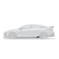 Adro Hyundai Elantra N PE Carbon Fiber Side Skirts V2