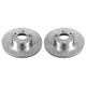 Power Stop 11-17 BMW X3 Front Evolution Drilled & Slotted Rotors - Pair