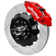 Wilwood Forged 6 Piston Red Superlite Caliper, SRP 72 Vane Vented Spec37 Slotted Rotor - 14.00x1.25