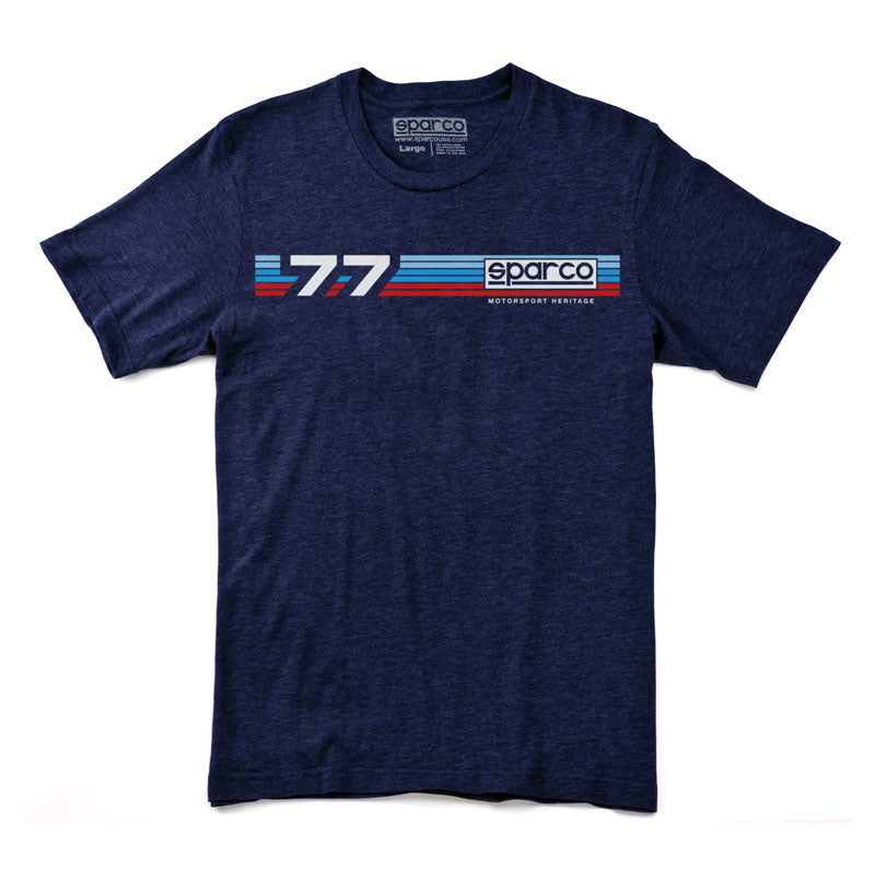 Sparco T-Shirt Vintage 77 Nvy Sml