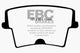 EBC 06-10 Chrysler 300 Limited 3.5 4WD Greenstuff Rear Brake Pads