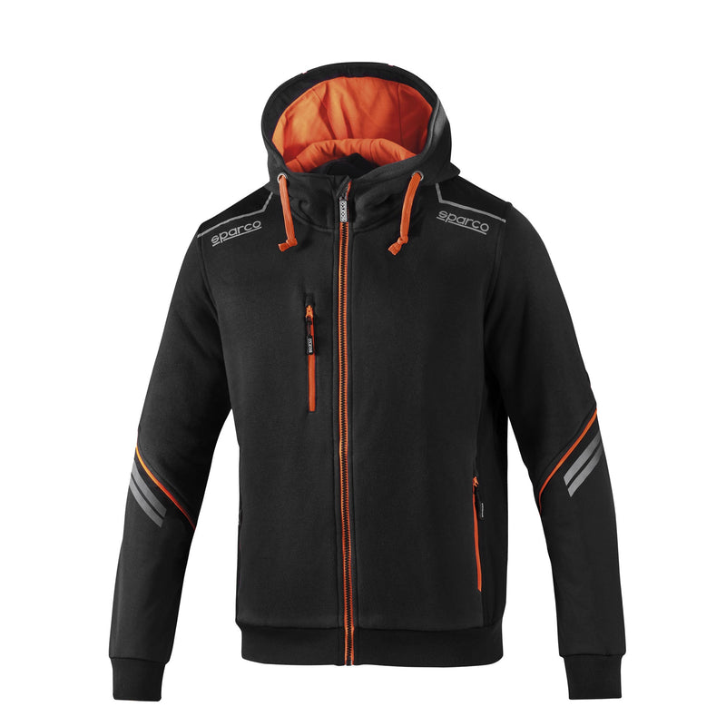 Sparco Sweatshirt Hooded WWW Orange XLRG