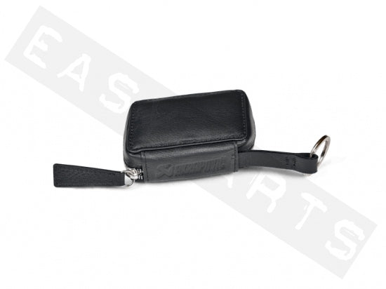 Akrapovic Leather Car Key Case - Black