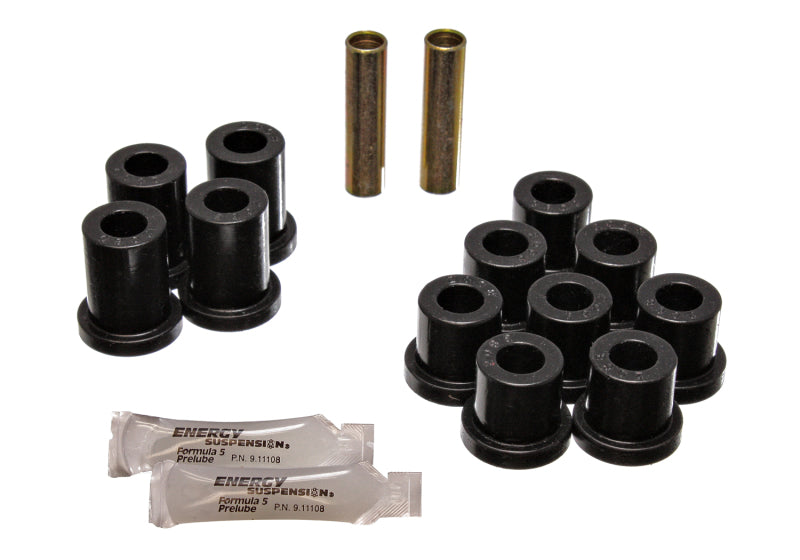 Energy Suspension 55-57 Chevy Bel Air Black Rear Leaf Spring Bushing Set