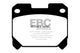 EBC 93-98 Toyota Supra 3.0 Twin Turbo Redstuff Rear Brake Pads