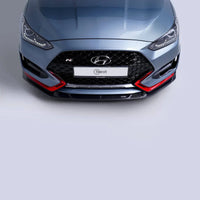 Adro Hyundai Veloster N Carbon Fiber Front Lip (A TYPE) V2