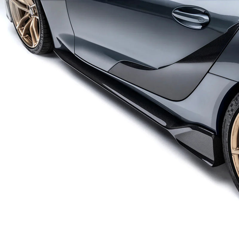 Adro Toyota GR Supra Carbon Fiber Side Skirts V1