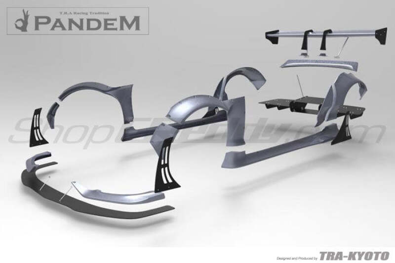 GReddy Pandem 09-10 Mazda RX8 Rocket Bunny Rear Diffuser