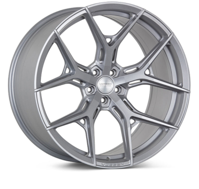 Vossen HF5 / 22x11.5 / ET28 / 5x112 / 66.56 / SUPER DEEP / SS / SATIN SILVER