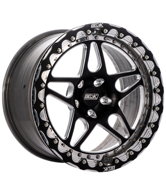 Belak 17x10.5 / 8.25in BS / 6x135mm BP / Low Pad / Series 3 - Single Beadlock Wheel w/ Billet Lip