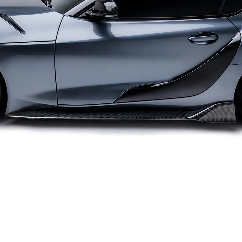 Adro Toyota GR Supra Carbon Fiber Side Skirts V1