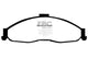 EBC 98-02 Chevrolet Camaro (4th Gen) 3.8 Redstuff Front Brake Pads