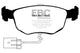 EBC 98-99 Ford Contour 2.5 SVT Ultimax2 Front Brake Pads