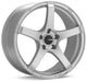Enkei KOJIN 18x8 35mm Inset 5x112 Bolt Pattern 72.6mm Bore Dia Matte Silver Wheel
