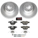 Power Stop 13-15 BMW X1 Front Z23 Evolution Sport Coated Brake Kit