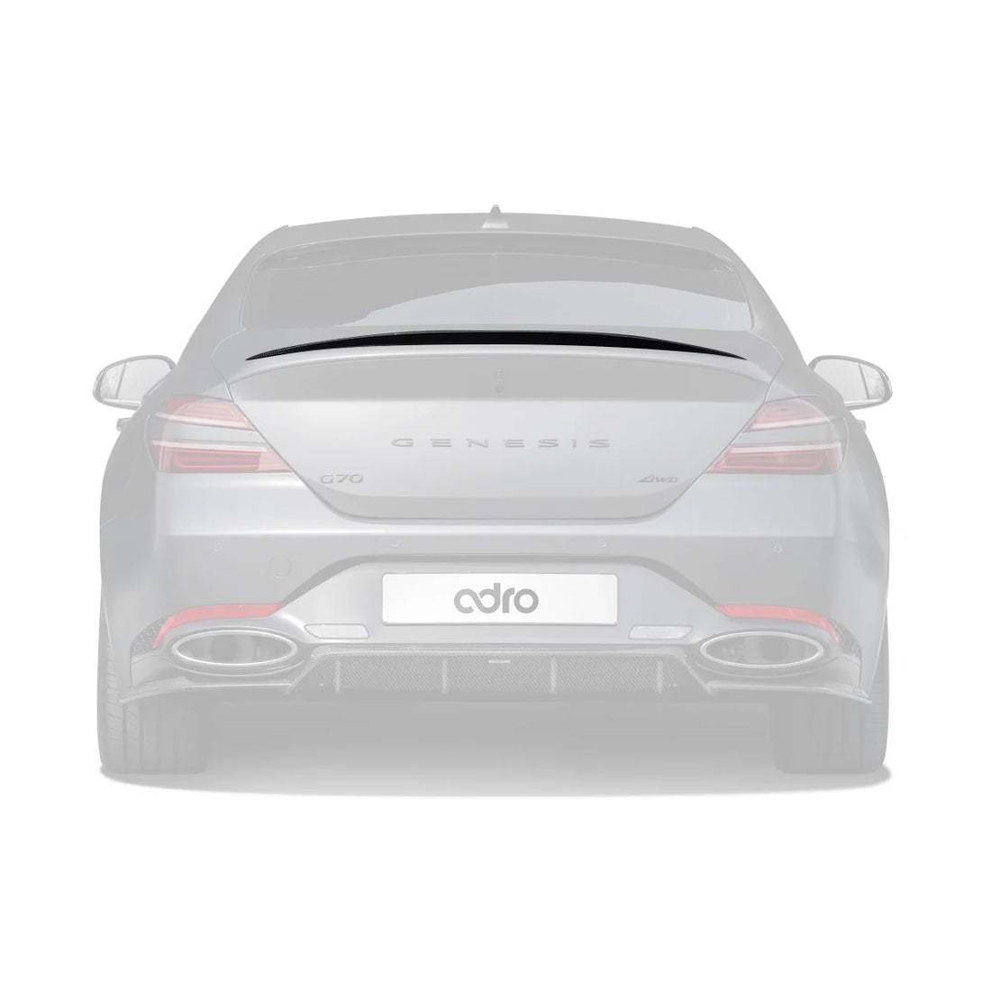 Genesis G70 FL Carbon Fiber Spoiler