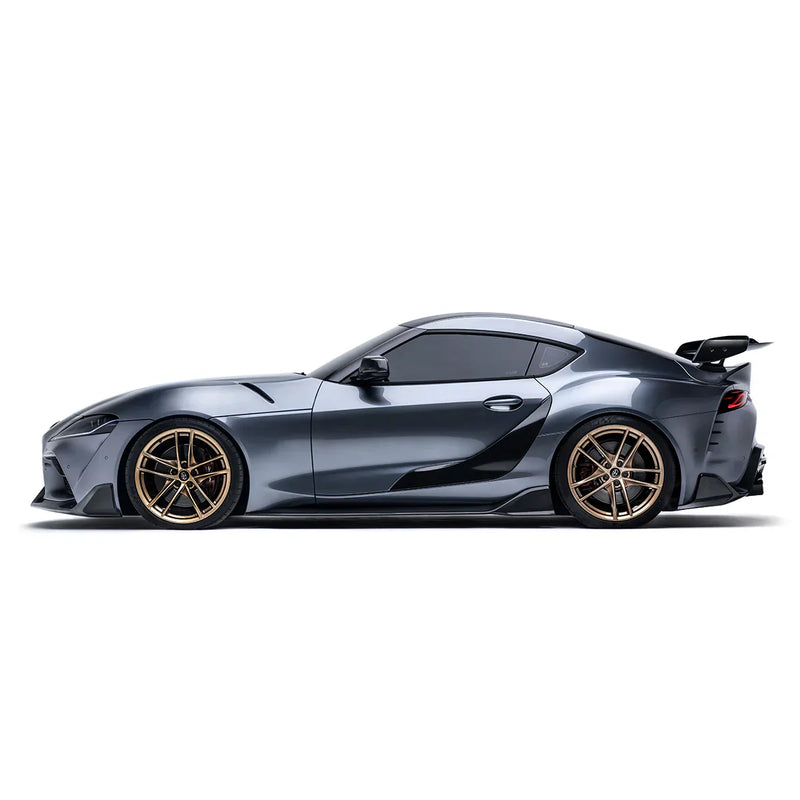 Adro Toyota GR Supra Carbon Fiber Front Lip (Stock Bumper)