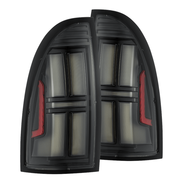 AlphaRex 05-15 Toyota Tacoma NOVA LED Tail Lights - Black
