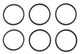 Wilwood O-Ring Kit - 1.62in Square Seal - 6 pk.