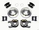 Wilwood D154 P/S Park Brake Kit Chevy 12 Bolt 2.75in Off w/ C-Clips