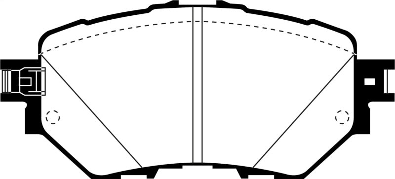 EBC 14+ Mazda 3 2.0 (Mexico Build) Greenstuff Front Brake Pads