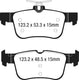 EBC 15+ Ford Edge 2.0 Turbo FWD Greenstuff Rear Brake Pads