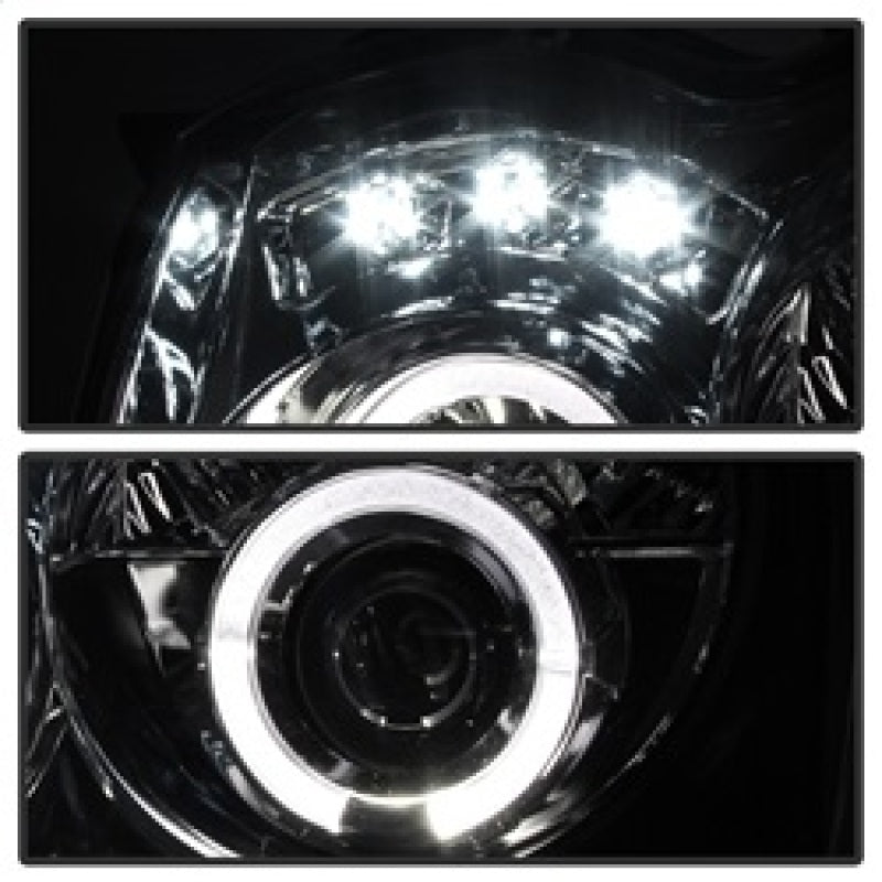 Spyder Jeep Grand Cherokee 05-07 Projector Headlights LED Halo LED Chrm Low 9006 PRO-YD-JGC05-HL-C