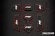 KAZAMA AUTO - Interior Rubber Mat - GR86 / BRZ (22+) and FR-S / 86 / BRZ (13~21)