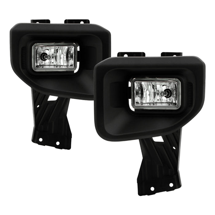 Spyder 20-22 Ford F250/F350 SD OEM Style LED Fog Lights w/Switch - Clear (FL-FF25020-C)