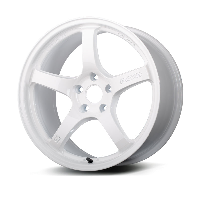 Gram Lights 57CR 15x8.0 +35 4-100 Ceramic White Wheel